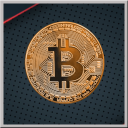 Gold Bitcoin Live Wallpaper Icon