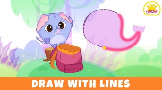 Learning Games for Toddler - Bibi.Pet Jungle screenshot 14