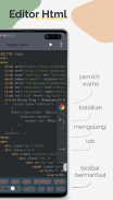 TrebEdit - Editor HTML Seluler screenshot 3