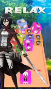 Attack on Titan 2048 3D Puzzle screenshot 2