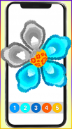 Flowers Pixel Art Coloring screenshot 5