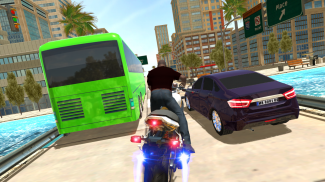 City Traffic Moto Rider screenshot 2