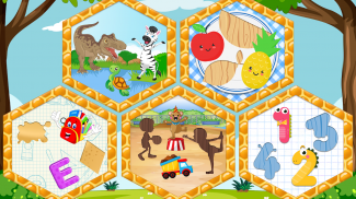 puzzles educativos para crianças - grátis screenshot 1