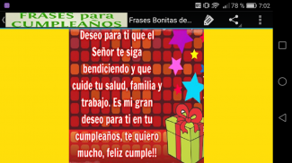 Frases Bonitas de Cumpleaños screenshot 8