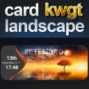 Widgets Card Landscape kwgt