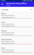 Alkitab dan Kidung Offline screenshot 2