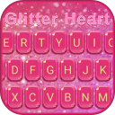 Glitter Heart Emoji Keyboard 💖💜🎀