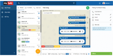 MyHub.vn - SMS & Call Management App screenshot 0
