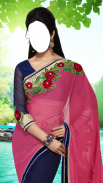 Indian Saree Photo Montage screenshot 2