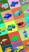 Vehicles 3D Color by Number - Voxel Coloring Pages screenshot 7