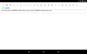 WYSIWYG Editor screenshot 1