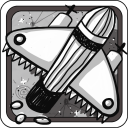 Classic Paper Fighter Icon