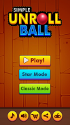 Simple Unroll Ball - Memory Pu screenshot 3