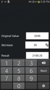 Percentage Calculator screenshot 1