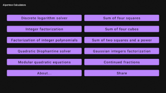 Alpertron Calculators screenshot 8