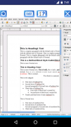 AndroWriter Editor documentos screenshot 0