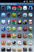 Modern Android icon pack screenshot 4