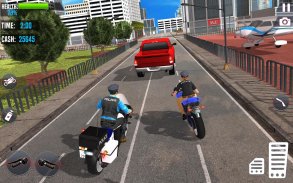 पोलीस मोटो बाईक पाठलाग खेळ screenshot 12