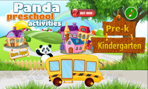 Panda Preschool Activities screenshot 0