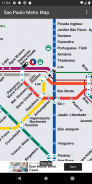 Sao Paolo Metro App screenshot 1