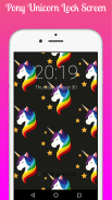 Pony unicorn Lock screen, pony unicorn wallpaper screenshot 3