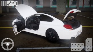 Race Car BMW M6: Drift & Park screenshot 1