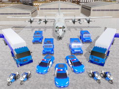 Police Airplane Pilot - Transporter Plane Game 3D screenshot 7