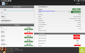 Stock Value Analyzer Lite screenshot 0