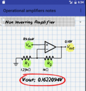 Operational amplifiers notes screenshot 6