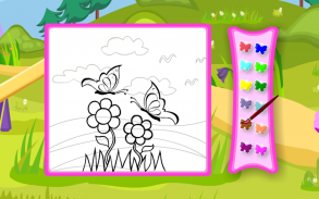 Coloring Game-Sweet Butterfly screenshot 5