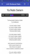 Sholawat Nabi Lengkap Mp3 Lirik Offline screenshot 5