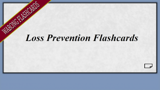 Loss Prevention Training Flashcards screenshot 1