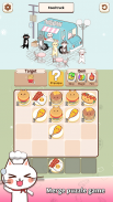 Cat Merge Cafe - Dessert Puzzle screenshot 3