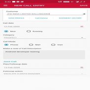 Call Entry App screenshot 4