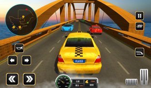 Taxi Driving Game 2018: Taxi Yellow Cab Driving 3D screenshot 7