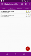 Multiplication tables screenshot 16
