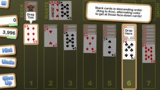 Crystal Klondike Solitaire screenshot 5