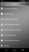 Handcent 6 Skin Sliver screenshot 3