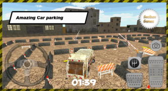 3D City Garbage Parcheggio screenshot 2