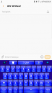 Blaue Tastatur screenshot 2