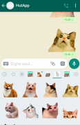 Best Cat Stickers for Chat WAStickerApps screenshot 1