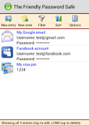 Friendly Password Safe screenshot 4