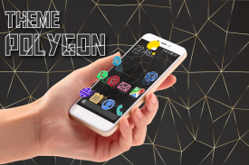 Apolo Polygon - Theme, Icon pack, Wallpaper screenshot 0