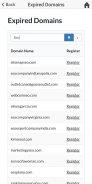 Expired Domains Finder screenshot 0