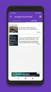 Instagram Downloader - Photos, Videos & Story 2019 screenshot 1