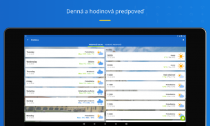 iMeteo.sk Počasie: Blesky & Radar screenshot 6