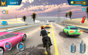 Moto Traffic Tour Racer Pro 2018 in 3D screenshot 2