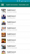 Learn english conversation - Intermediate level screenshot 1