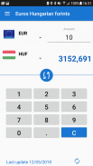 Euro to Hungarian forint screenshot 0