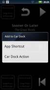 Custom Car Dock with swipe screenshot 1